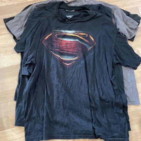 Mens Marvel DC T Shirts Bundle Graphic Tees Lot Of 6 Size XXL - Picture 5 of 9